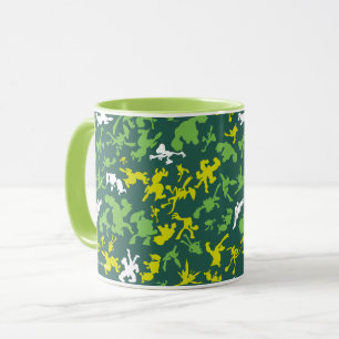Ben 10 Alien Shape Pattern Tasse