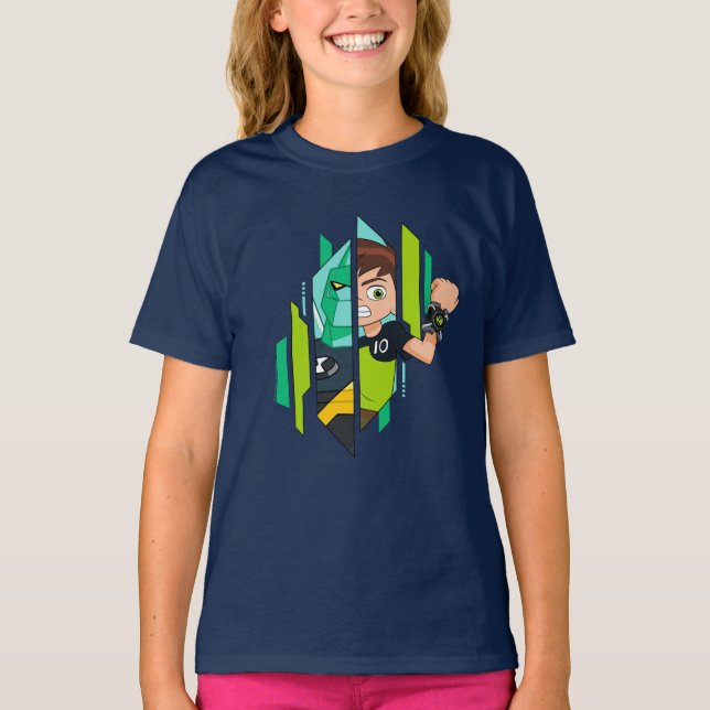 Ben 10 Diamondhead DNA Transformation T-Shirt (Vorderseite)