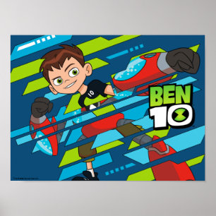 Ben 10 DNA-Transformation überlaufen Poster