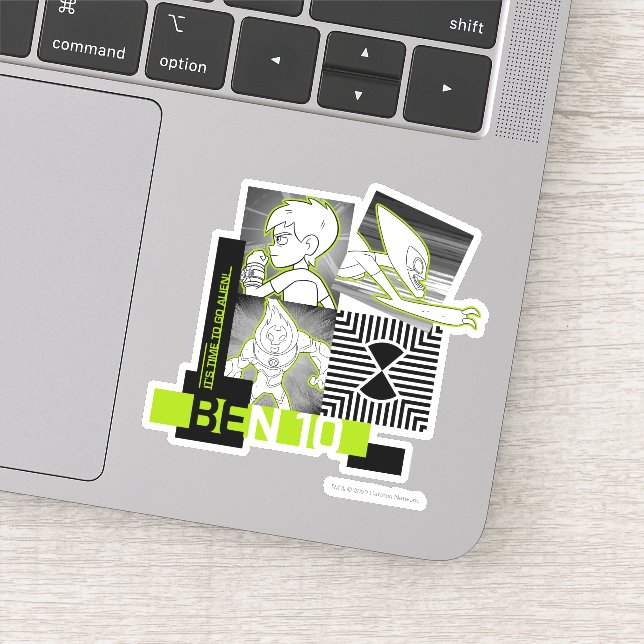 Ben 10 - Es ist Zeit, Alien zu gehen Aufkleber (Detail)