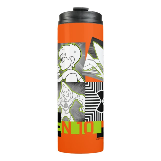 Ben 10 - Es ist Zeit, Alien zu gehen Thermosbecher (Vorderseite)