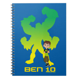 Ben 10 & Four Arms Shadow Notizblock