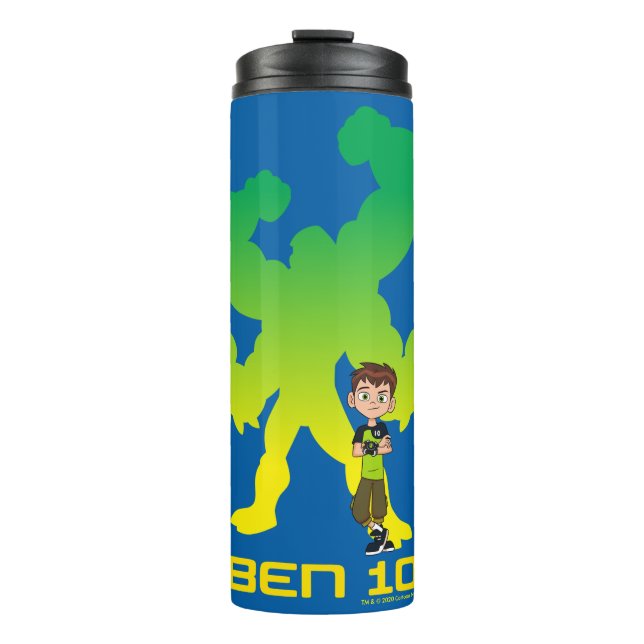 Ben 10 & Four Arms Shadow Thermosbecher (Vorderseite)