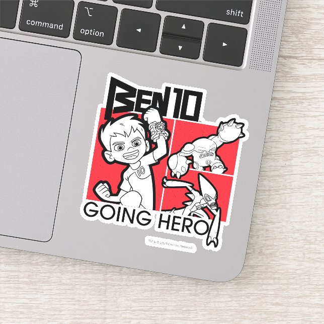 Ben 10 Going Hero Aufkleber (Detail)