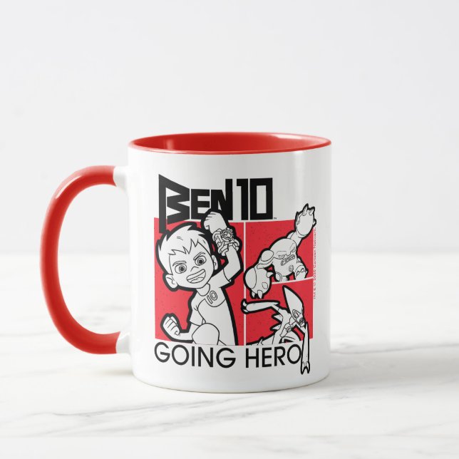 Ben 10 Going Hero Tasse (Links)