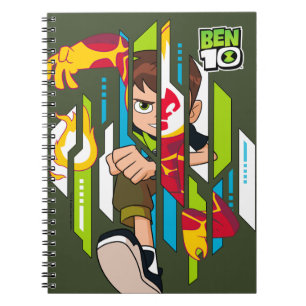 Ben 10 Heatblast DNA Transformation Notizblock