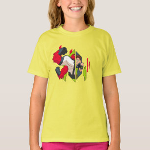 Ben 10 Vier Waffen DNA Transformation T-Shirt