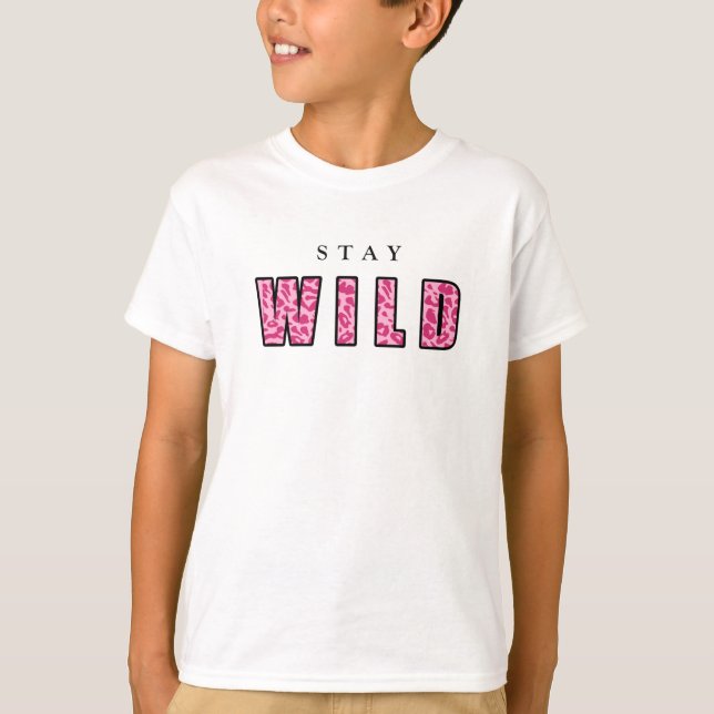 ben azelart bleibe wild T-Shirt (Vorderseite)