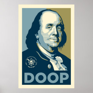 Ben - 'Ben Franklin Doop' Poster