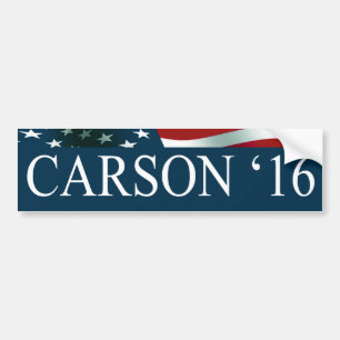 Ben Carson 2016 Autoaufkleber