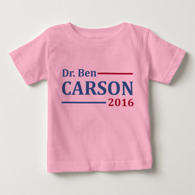 Ben Carson 2016 Baby T-shirt (Vorderseite)