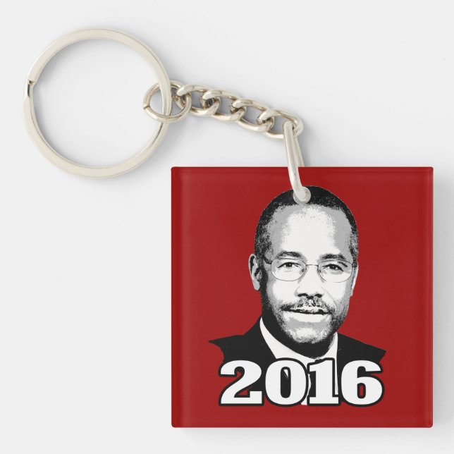 BEN CARSON 2016 KANDIDAT SCHLÜSSELANHÄNGER (Vorderseite)