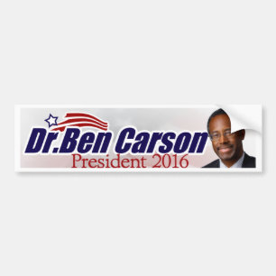 Ben Carson für Präsidenten Autoaufkleber