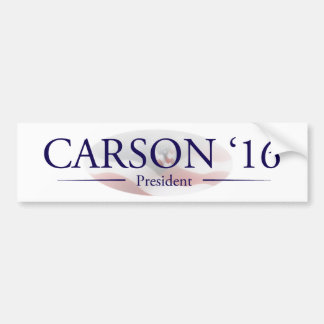 Ben Carson für Präsidenten Gifts Autoaufkleber