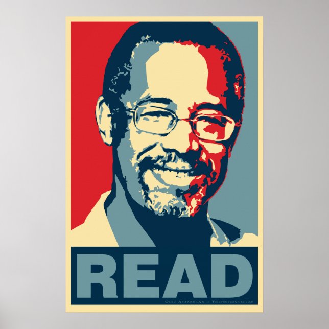 Ben Carson "Read" Obama Parody Poster (Vorne)