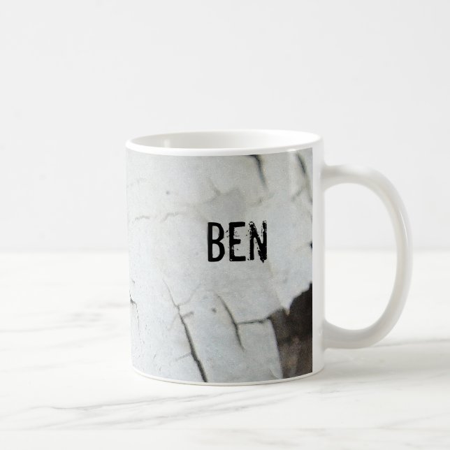 Ben Custom cracked-Tasse Kaffeetasse (Rechts)