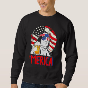Ben Drankin 4. Juli Benjamin Franklin Men Wome Sweatshirt