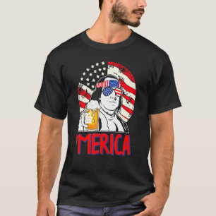 Ben Drankin 4. Juli Benjamin Franklin Men Wome T-Shirt
