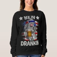 Ben Drankin Drinking Beer Benjamin Fra 4. Juli