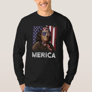 Ben Franklin 4. Juli Jungs Kinder Männer Merica Am T-Shirt