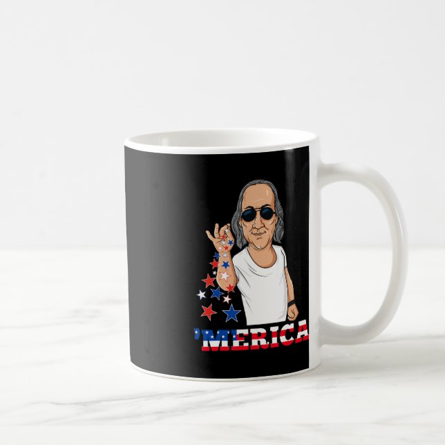 Ben Franklin 4. Juli Merica Kaffeetasse (Rechts)