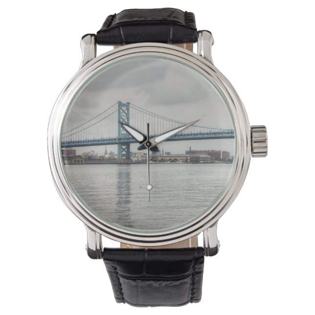 Ben Franklin Bridge Armbanduhr (Vorderseite)