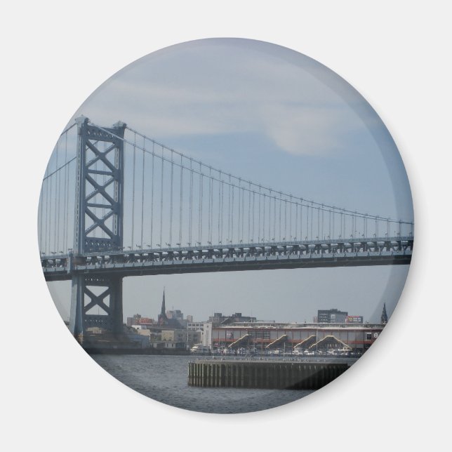 Ben Franklin Bridge Magnet (Vorne)