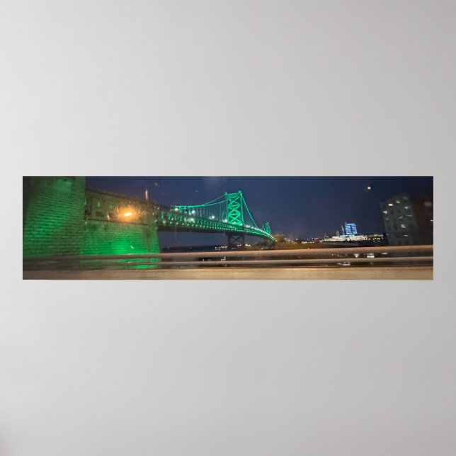 Ben Franklin Bridge Philadelphia Poster (Vorne)