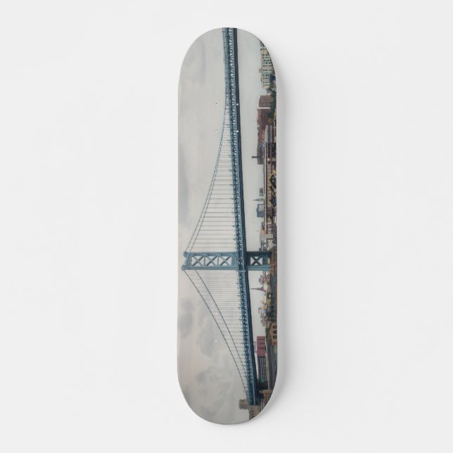 Ben Franklin Bridge Skateboard (Vorne)