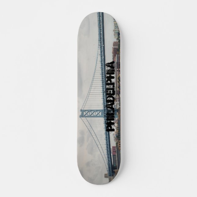 Ben Franklin Bridge Skateboard (Vorne)