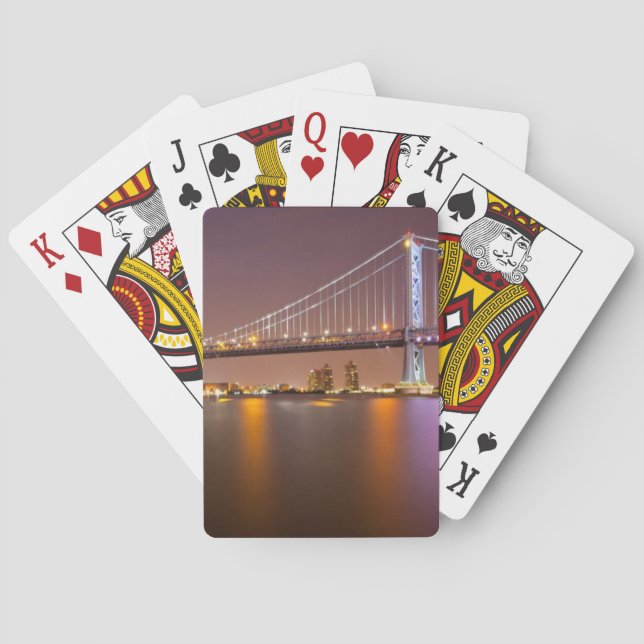 Ben Franklin Bridge Spielkarten (Rückseite)