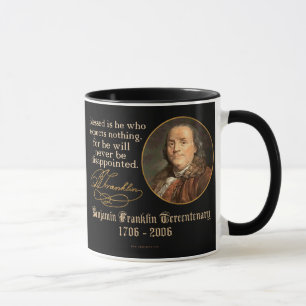 Ben Franklin - Erwartungen Tasse