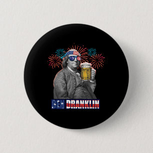Ben Franklin feiert den Unabhängigkeitstag. Ben Dr Button