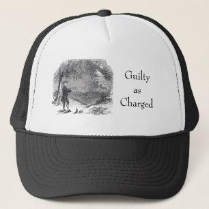 Ben Franklin Guilty als Anklage Truckerkappe