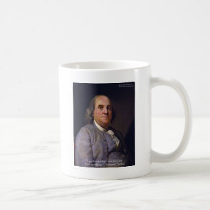 Ben Franklin "Liebe Thy Neibhbor Aber.." Kostenvor Tasse