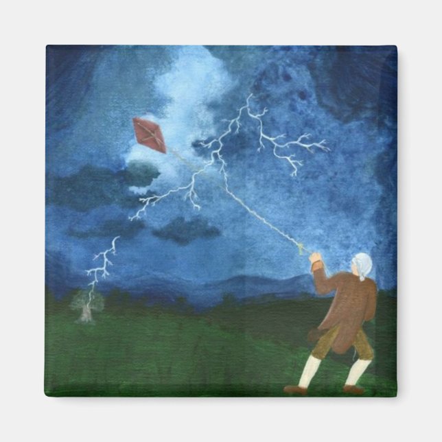 Ben Franklin Magnet (Vorne)