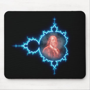 Ben Franklin Mandelbrot Fraktal Mousepad