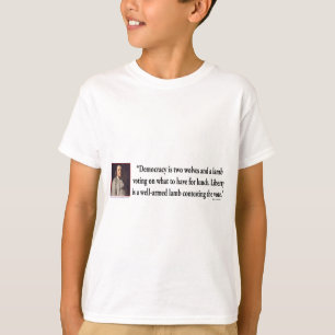 Ben Franklin on Gun Kontrolle T-Shirt
