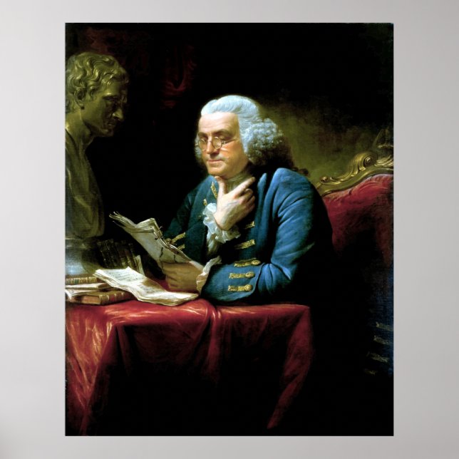 Ben Franklin Poster (Vorne)