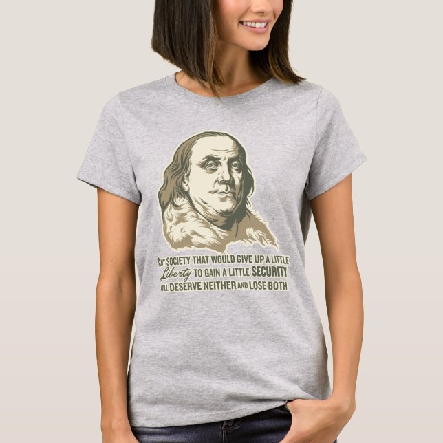 Ben Franklin T - Shirt (Vorderseite)