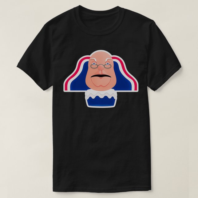 Ben Franklin Talking Head Pullover (Design vorne)