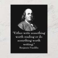 Ben Franklin und Quote