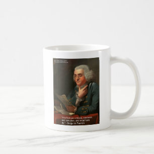 Ben Frankling Wisdom Zitat "Any fool Geschenke & C Tasse