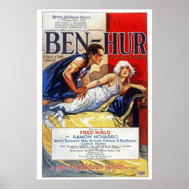 Ben-Hur 1925 Poster (Vorne)