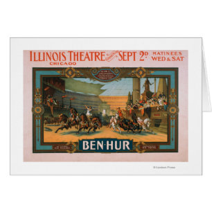 Ben-Hur in Chicagos Illinois-Theaterposter