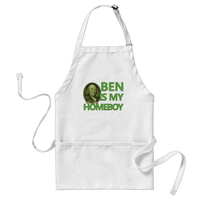 Ben ist mein Homeboy Schürze (Vorne)