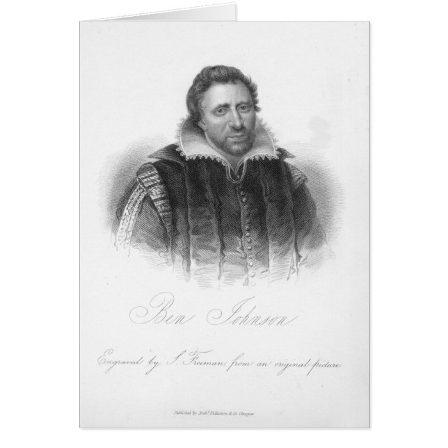 Ben Jonson (Vorne)