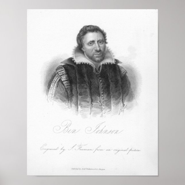 Ben Jonson Poster (Vorne)