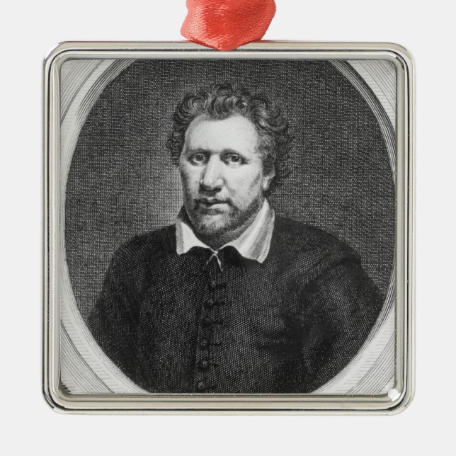 Ben Jonson Silbernes Ornament (Vorne)