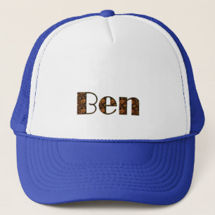 BEN Name Branding Personalisierter Geschenkhut Truckerkappe